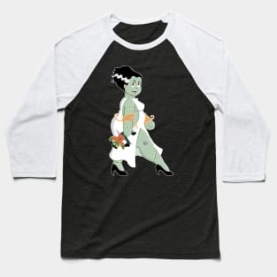 Bride of Frankenstein Baseball T-Shirt